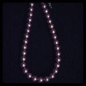 Deep purple necklace